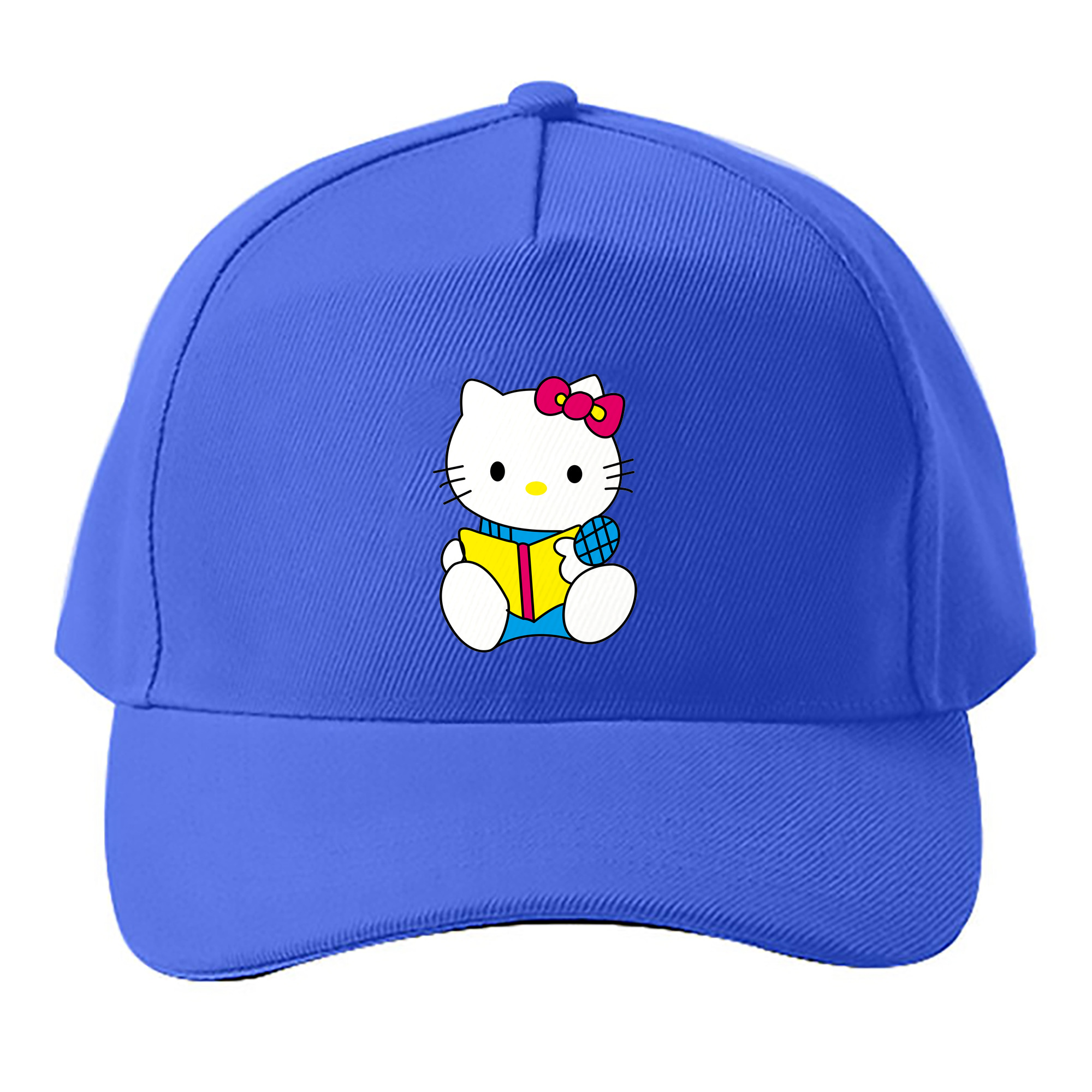 （画像用） Hello Kitty ハローキティ ベースボールキャップ 綿100％ 男女兼用 帽子 スポーツ